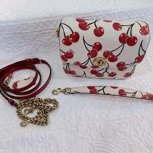 Coach Cassie 19 Cherry Print